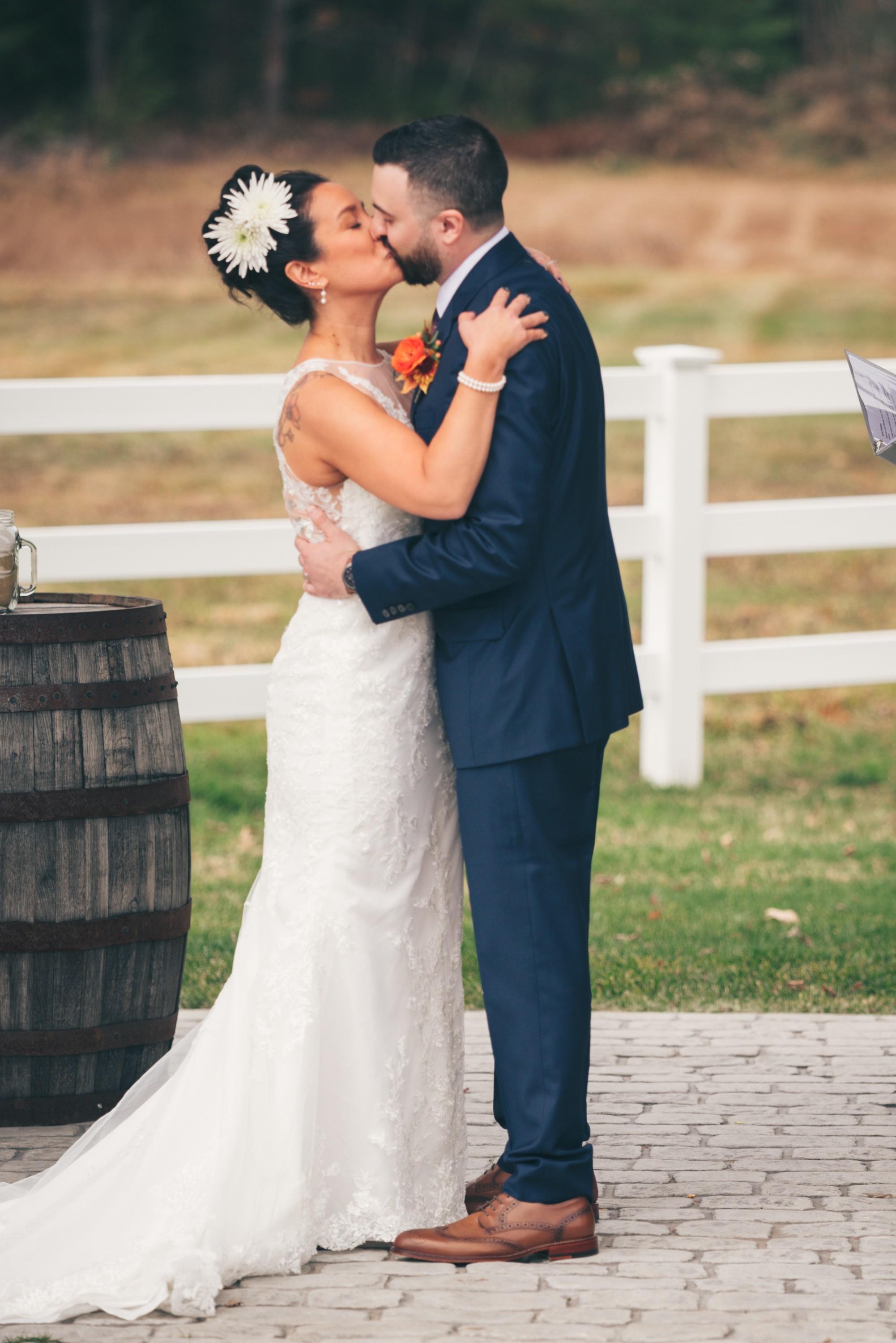 Rustic Wedding, The Barn at Bull Meadow in Concord, NH